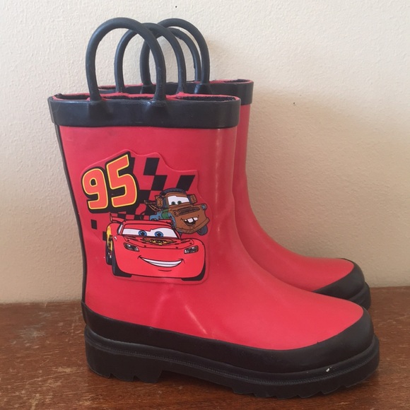 disney cars rain boots